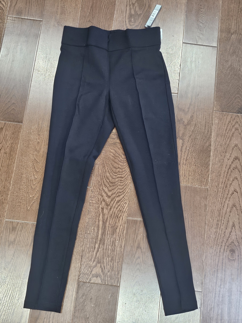 Tahari Black Power Stretch Casual Pant